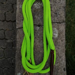 Brockamp Lead Rope Profi-Trainer-Qualität 3,70m 13 mm Polyester mit Drehkippkarabiner