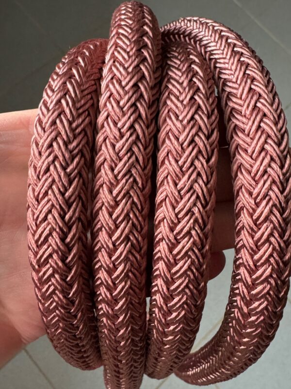 Brockamp Führseil/Lead Rope 3,70 m aus 13 mm Polyester mit Messingkarabiner – Bild 9